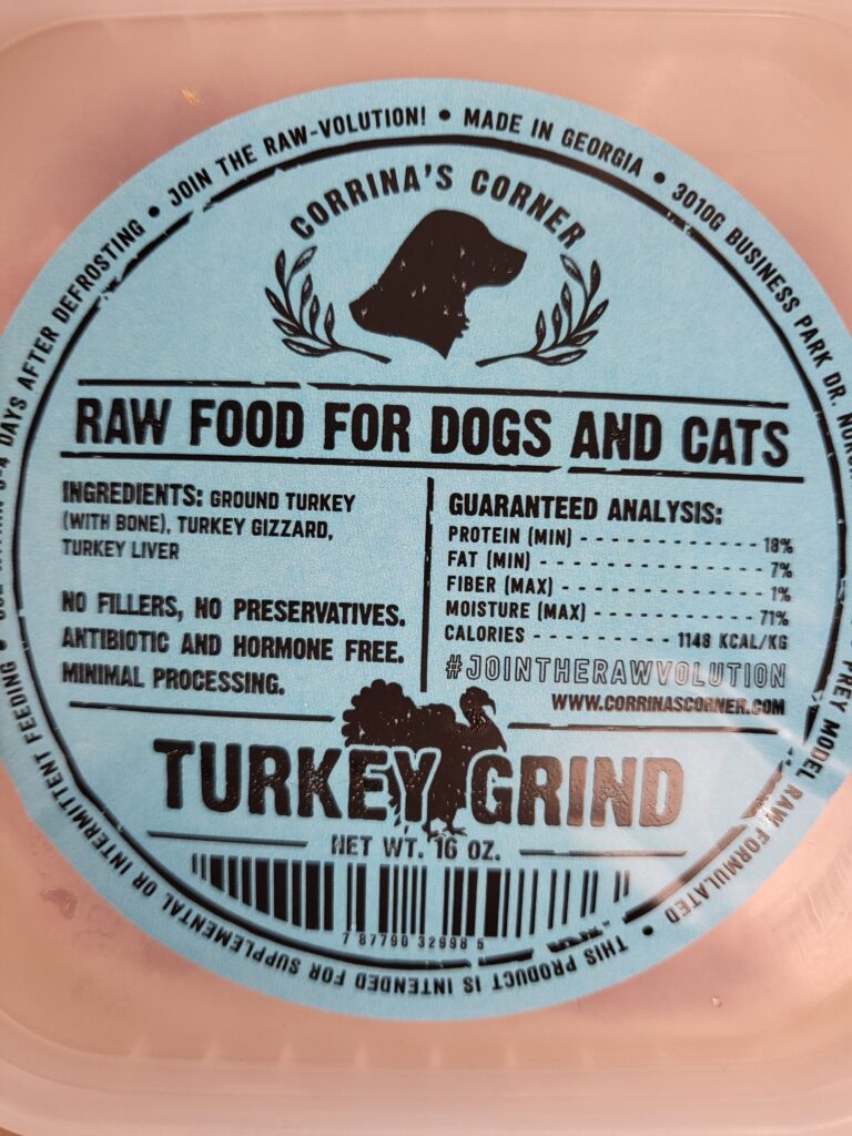 Corina's Corner Turkey Grind